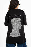 Empty Space Oversized T-shirt - Urbose