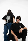 Empty Space Oversized T-shirt - Urbose