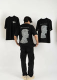 Empty Space Oversized T-shirt - Urbose
